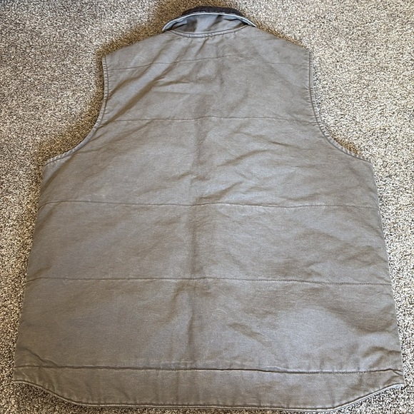 Carhartt Brown Fleece Lined Vest - Picture 4 of 5